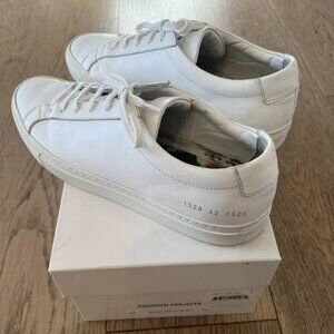 Common Projects Original Achilles Low in White 1528 0506 Size : EU 42